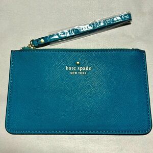 Kate Spade Teal Wristlet NWOT